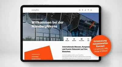 NürnbergMesse: User Centred Content Hub - SEO