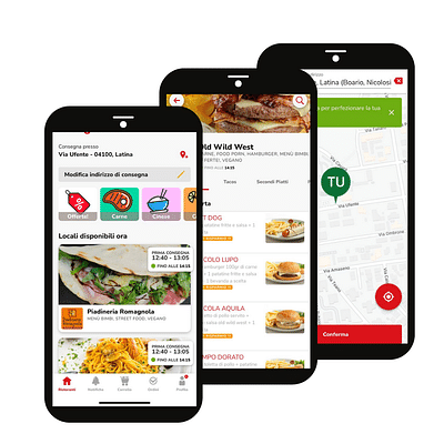 Food Delivery app mobile - App móvil