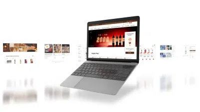 Laravel eCommerce Website for a Wine & Spirits Distributor - Webseitengestaltung