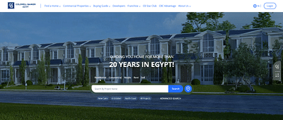 Coldwell Banker Egypt - Website Creation