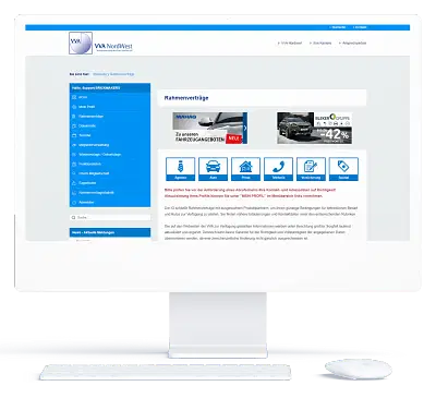 Sicheres Wissensmanagment mit zentralem Webportal - Desarrollo de Software