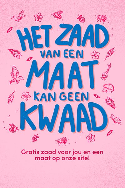 Het zaad van een maat kan geen kwaad - Content Strategy