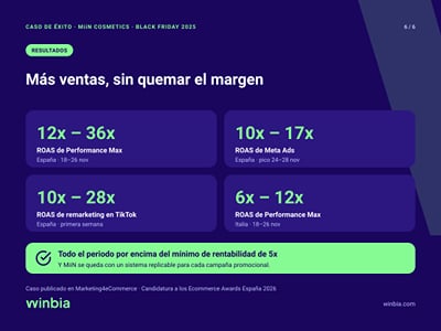 MiiN Cosmetics · Black Friday en 5 países sin destruir el margen - Online Advertising