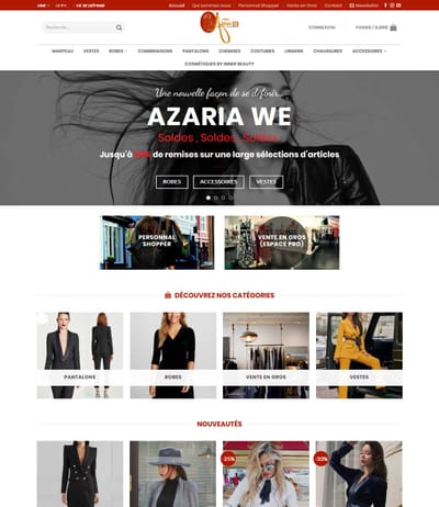 Création de site de vente en ligne - E-commerce