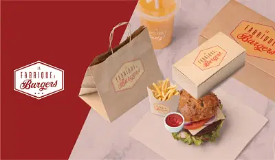 La Fabrique à Burger | Identité visuelle - Création de site internet