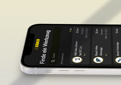 Mobile app for tool tracking - Développement de Logiciel
