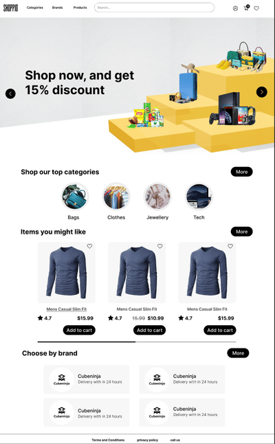 SHOPPIO - Software Ontwikkeling
