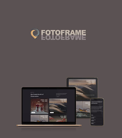 FotoFrame Website Design/Development - Création de site internet