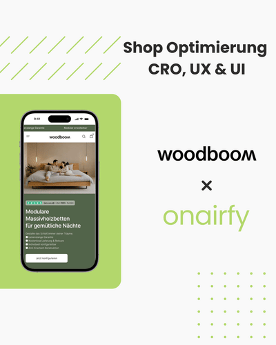 Shop Optimierung woodboom - Webseitengestaltung