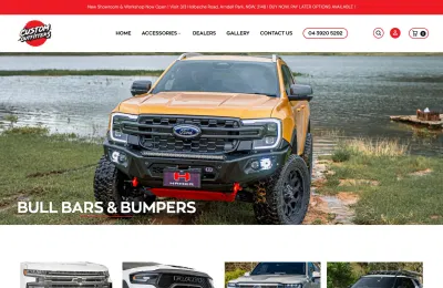 Custom Outfitters - E-commerce