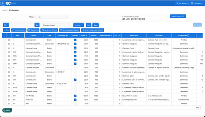 Aplicación ECShops - Web Application