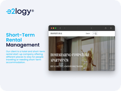Short Term Rental Management - Webanwendung