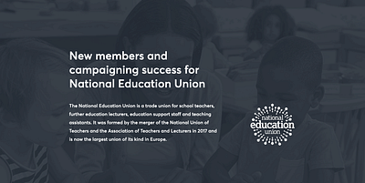National Education Union - Strikes - Marketing