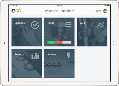 EZ Factory - App for the factory floor - Mobile App