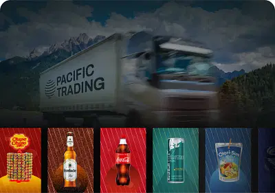 Branding & Webdesign für PACIFIC TRADING - Grafische Identität