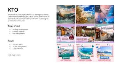 KTO (Korea Tourism Organization) - Social Media