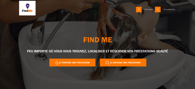 Création d'une application web nommé FIND-ME - Web Application