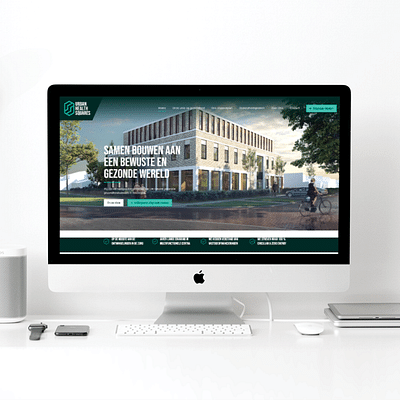 Webdesign en Development Urban Health Squares - Webseitengestaltung