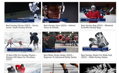 hockeypursuits.com - Webseitengestaltung