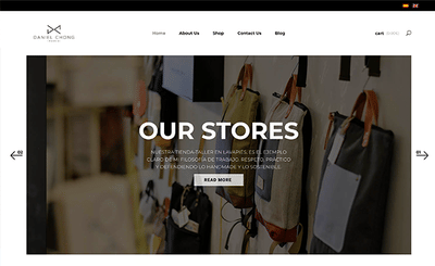 Desarrollo tienda internacional - Creación de Sitios Web