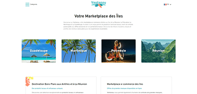 Ventanou - Marketplace des Ilesc - Webanwendung
