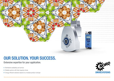 Imagekampagne und Markenclaim NORD DRIVESYSTEMS - Print