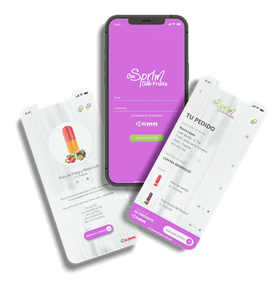 Sprim Fruits (App + Panel Web) - Desarrollo de Software