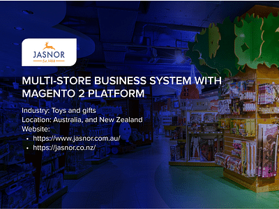 Multi-store business system with Magento 2 - Création de site internet
