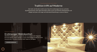 🏠Website und Support für das Hotel Reckord - Création de site internet