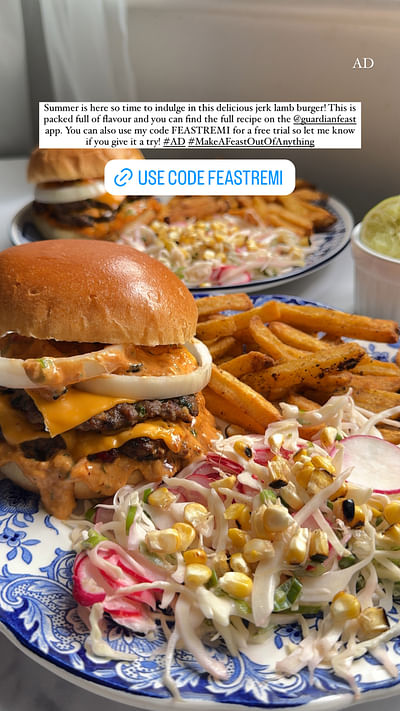 Global Creators Helped The Guardian Feast App Smash Download Goals - Publicidad Online
