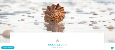Référencement SEO pour Institut Coquillage - Référencement naturel
