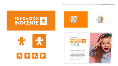 Rediseño de la identidad visual corporativa de La Fundación Inocente - Branding y posicionamiento de marca