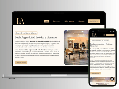 Diseño web para centro de estética - SEO