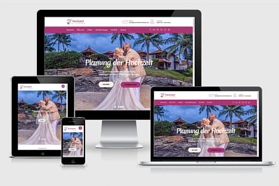 Hochzeit Sri Lanka - Webseitengestaltung