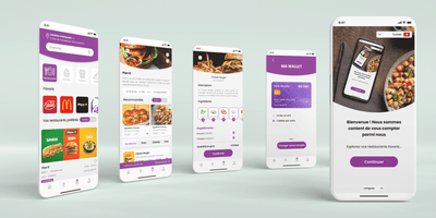 Delivery App UI UX Design - Ergonomie (UX/UI)