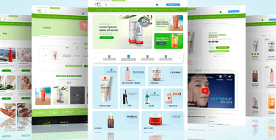 Mise en place du e-commerce MyPhramcy - Design & graphisme