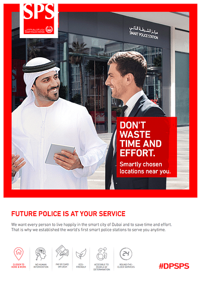 Dubai Police - Online Marketing Campaign - Publicité