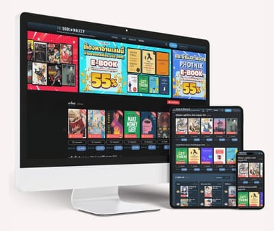 KADOKAWA BOOK☆WALKER Thailand eBook Store Platform - Web Application
