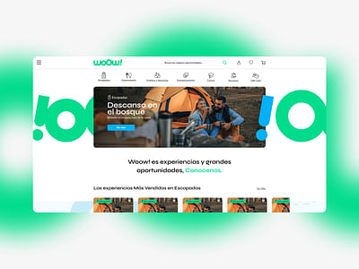 woOw! marketplace & brand design - E-Commerce