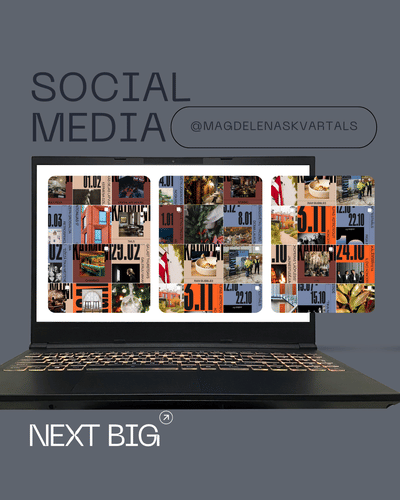 Social media account management Magdelenas quarter - Réseaux sociaux