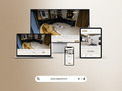 Site E-commerce | Tatoueur - Website Creatie