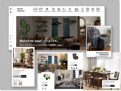 SSF Home | Customized E-Commerce Store - Webseitengestaltung