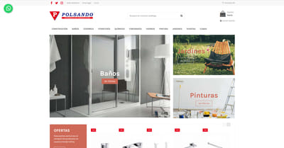 Tienda Online material de construcción - E-commerce