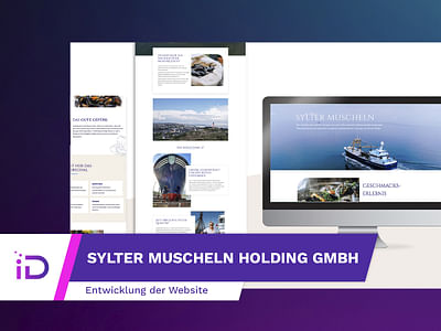 Sylter Muscheln: Neuentwicklung der Website - Webseitengestaltung