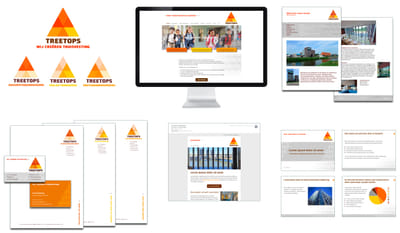Huisstijl Treetops - Branding & Positioning