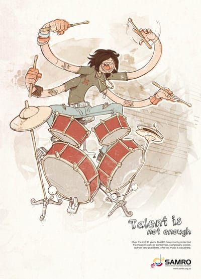 Drummer - Advertising