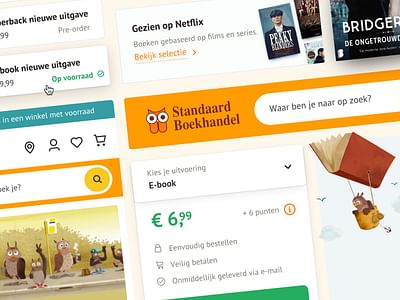 Standaard Boekhandel — E-commerce redesign - Ergonomy (UX/UI)