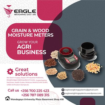 Portable moisture meter for grains in Uganda - Onlinewerbung