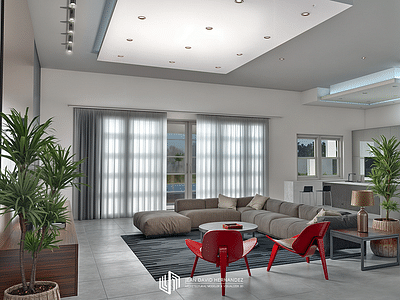 3D Render - Design House in Florida - USA - 3D