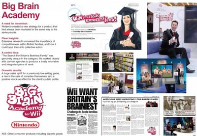 BRITAIN'S BRAINIEST FAMILY - Publicidad
